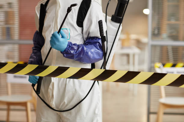 Professional Biohazard technician working in Hampton, NJ